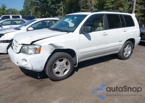 2007 Toyota Highlander Limited V6 from USA, damaged, VIN JTEEP21A470231610